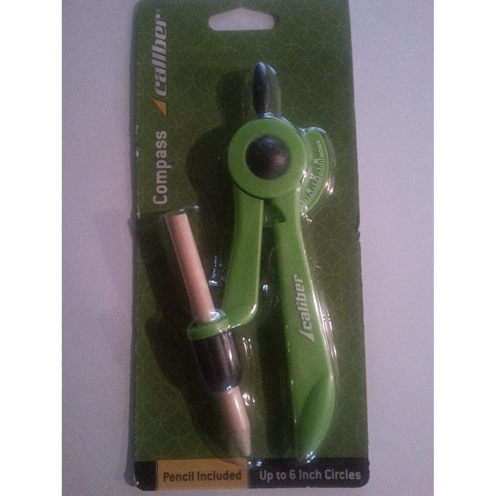 Caliber Geometry Compass (Green)